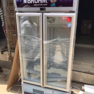 BRUHM Double Door Beverage Cooler