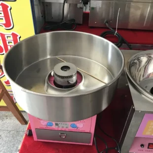 Electric Cotton Candy Floss Machine with Cart - Trolley