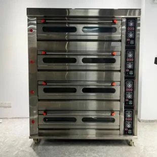 Gas Baking Oven 4-Deck 16-Trays