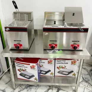 Gas Deep Fryer Single and Double Basket