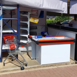 Supermarket Cashier Counter